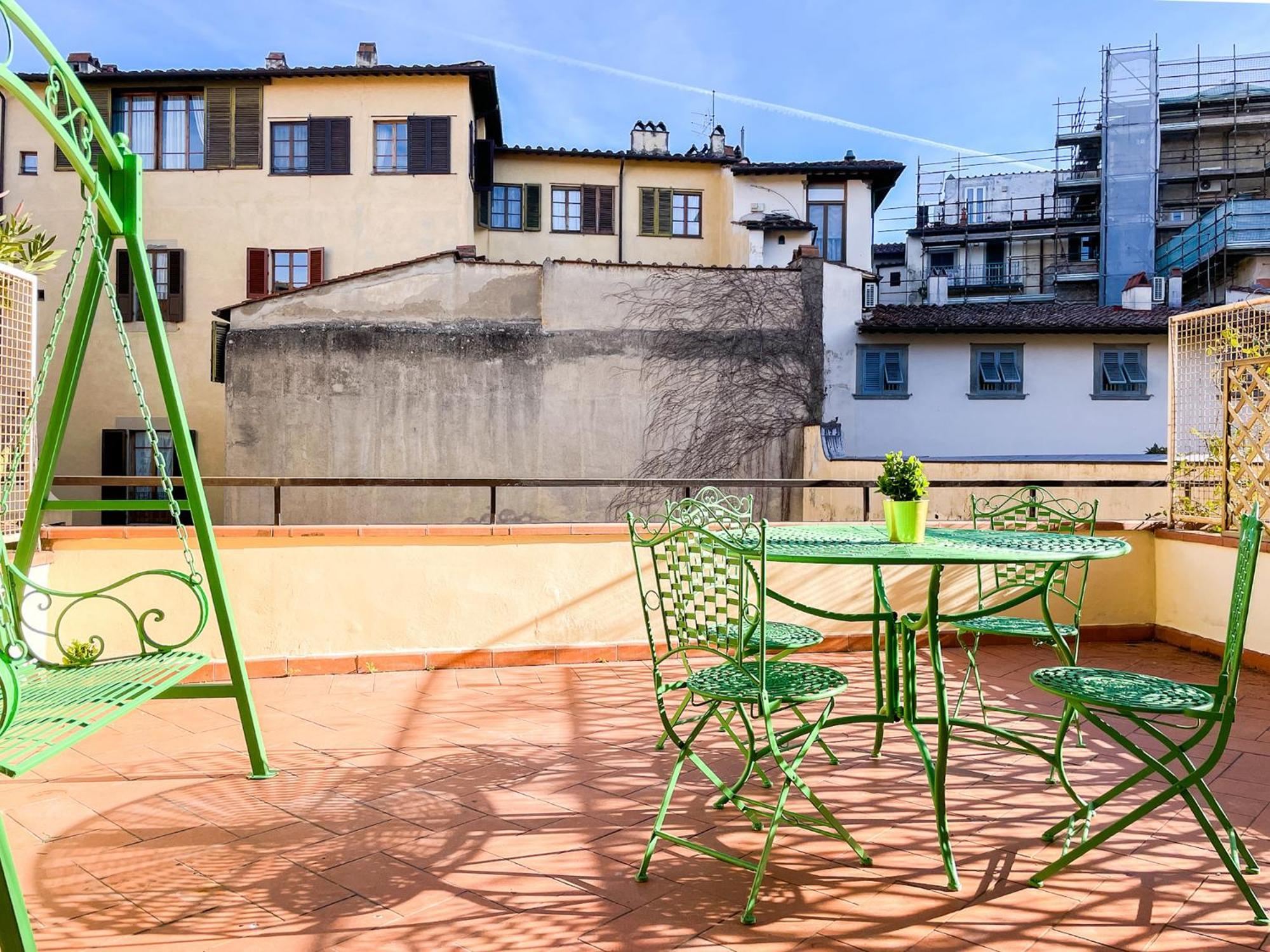 Stunning Apartment With An Amazing Terrace Firenze Eksteriør billede
